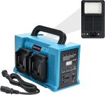 پاور استیشن قدرتمند 4 باتری با چهار باطری همراه - Image 3