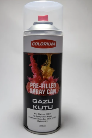 شسی اسپری رنگ خودرو ۶۱۵۰۴۱۱ آبی نیسان (سایپایی) - Image 1